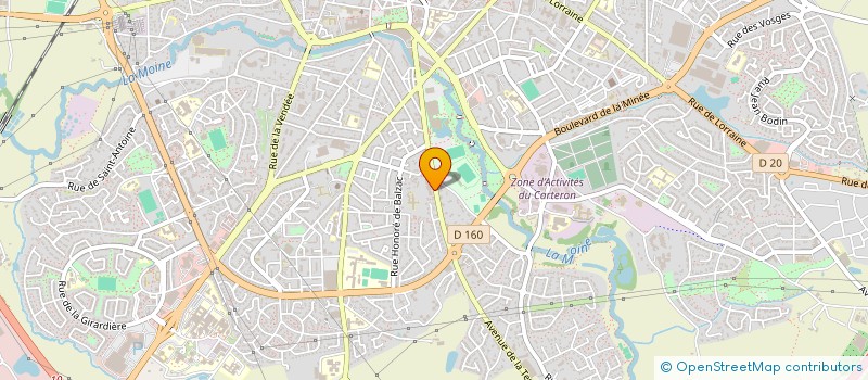 localisation de l'entreprise TIGER à CHOLET