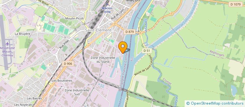 localisation de l'entreprise TIGER à MACON