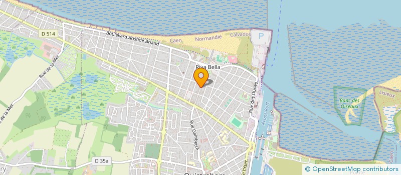 localisation de l'entreprise TIGER  OUISTREHAM