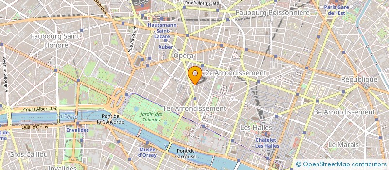 localisation de l'entreprise TIGER STORES FRANCE à PARIS
