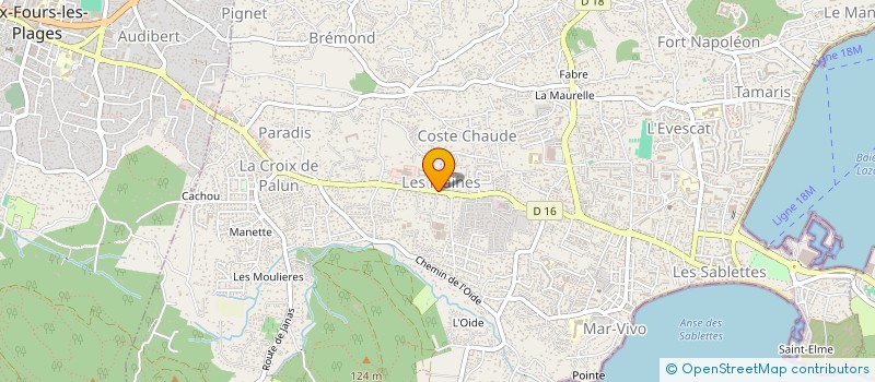 localisation de l'entreprise TIGERLY à LA SEYNE-SUR-MER