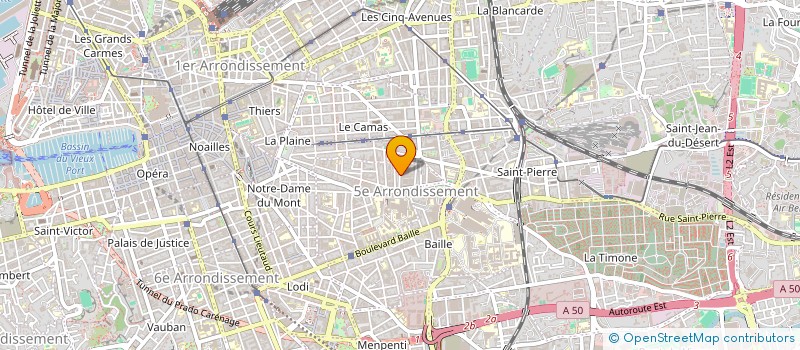 localisation de l'entreprise TIGERS COLIS à MARSEILLE