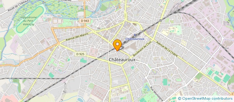 localisation de l'entreprise TIGERS TEAM à CHATEAUROUX