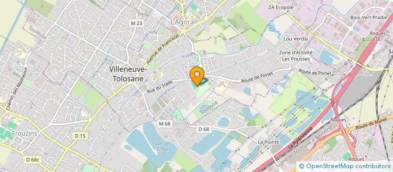 localisation de l'entreprise TIGERS VILLENEUVE-TOLOSANE SEYSSES à VILLENEUVE-TOLOSANE