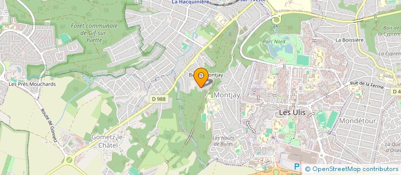 localisation de l'entreprise TIGG LABS à BURES-SUR-YVETTE