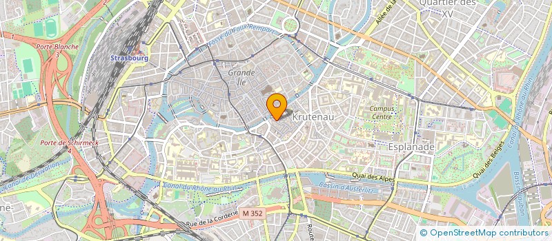 localisation de l'entreprise TIGI FRANCE à STRASBOURG