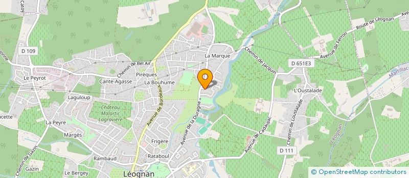 localisation de l'entreprise TIGIT33  LEOGNAN