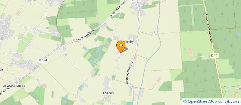 localisation de l'entreprise TIGNIEU FD  TRAINOU