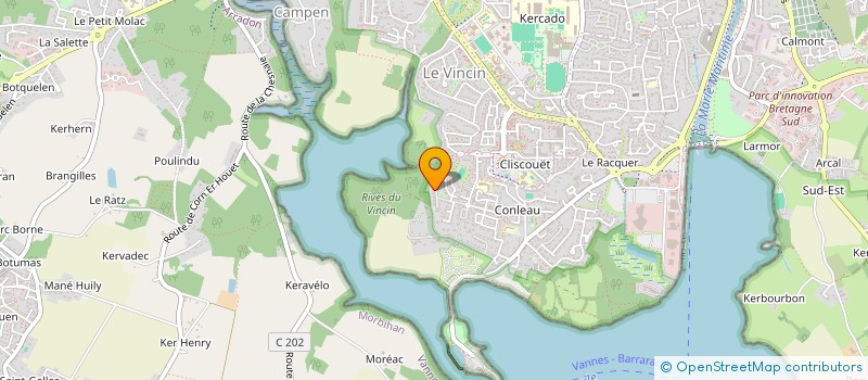 localisation de l'entreprise TIGOEDRI à VANNES