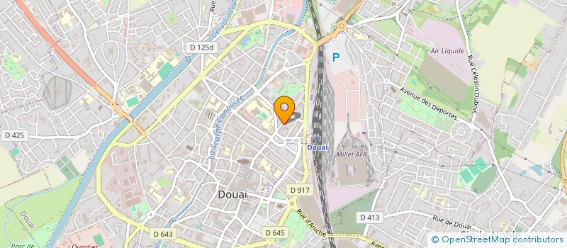 localisation de l'entreprise TIGRE BLANC à DOUAI
