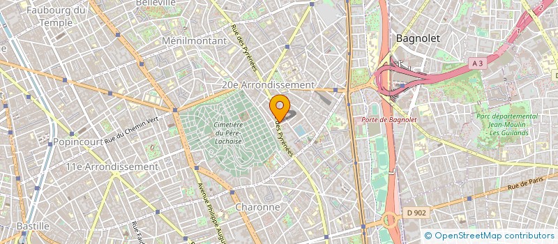 localisation de l'entreprise TIGRE BLANC PARIS  PARIS