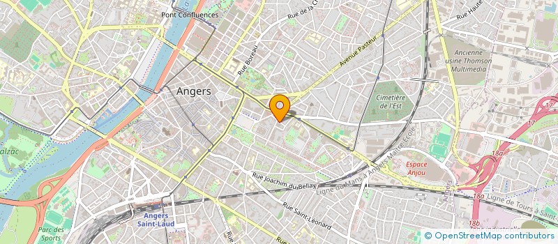 localisation de l'entreprise TIGRE NOIR à ANGERS