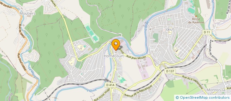 localisation de l'entreprise TIGRE - TERRE D'IMAGINAIRE RESEAU JEUNE PUBLIC DU GRAND EST  MAXEVILLE