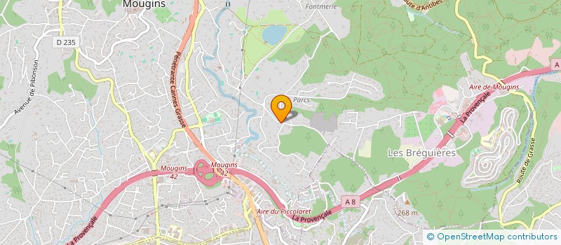 localisation de l'entreprise TIGROU ET LILI (TEL) à MOUGINS
