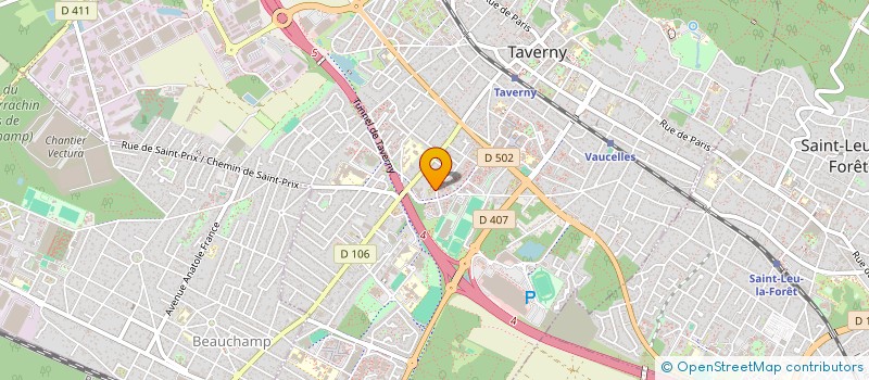 localisation de l'entreprise TIGROUS  TAVERNY