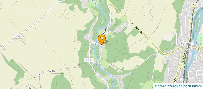 localisation de l'entreprise TIGSIANNE  NESLES-LA-VALLEE