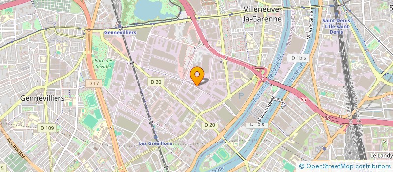 localisation de l'entreprise TIGUEMINO à VILLENEUVE-LA-GARENNE