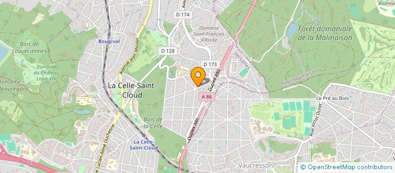 localisation de l'entreprise TIGUER  CELLE-SAINT-CLOUD (LA)