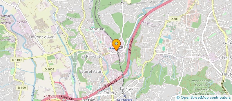 localisation de l'entreprise TIGUI à LE CANNET