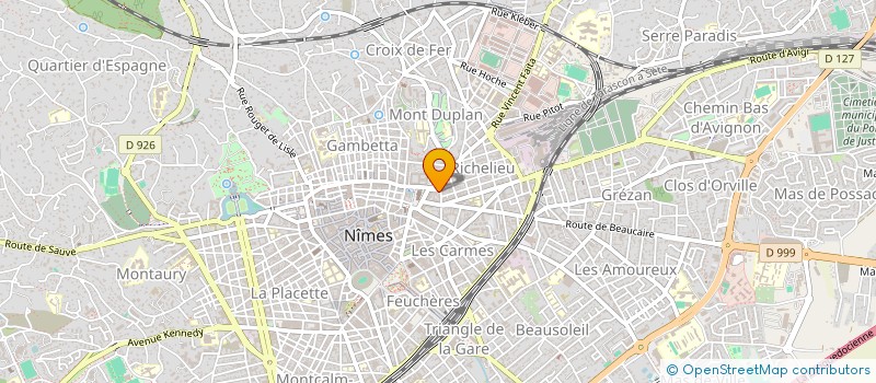 localisation de l'entreprise TIGUIANE  NIMES