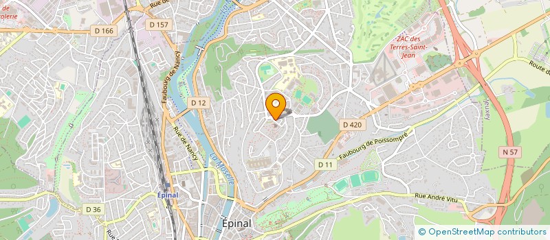 localisation de l'entreprise TIHLI  EPINAL