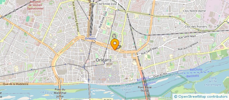 localisation de l'entreprise TIHUPA à ORLEANS