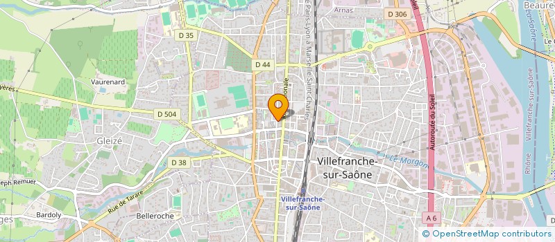 localisation de l'entreprise TIJ SECURITE PRIVEE  VILLEFRANCHE-SUR-SAONE