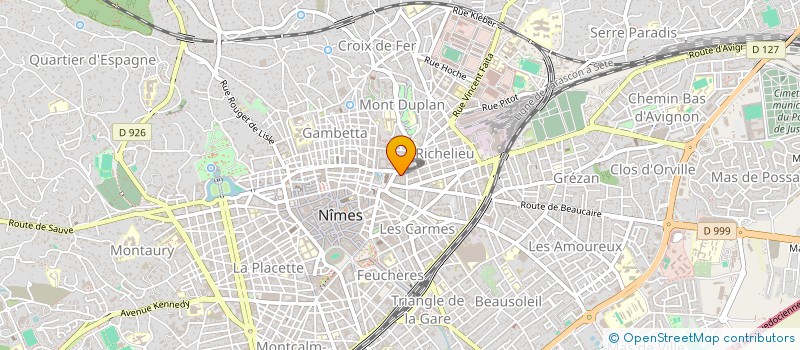 localisation de l'entreprise TIJA à NIMES