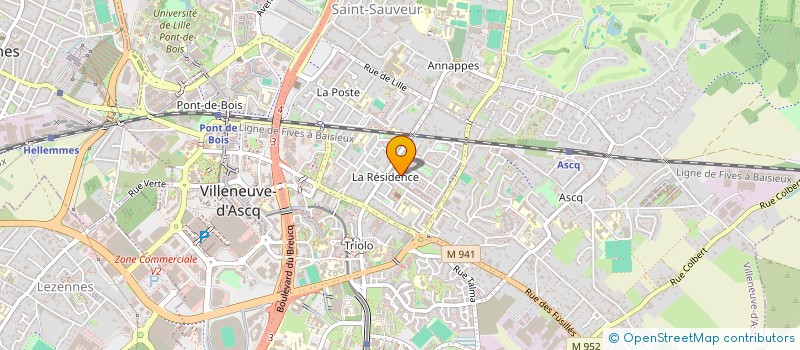 localisation de l'entreprise TIJANI à VILLENEUVE-D'ASCQ