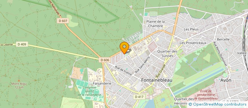 localisation de l'entreprise TIJARA CORP  FONTAINEBLEAU