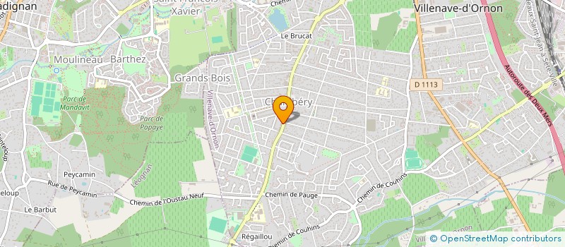 localisation de l'entreprise TIJCOIFFURE33 à VILLENAVE-D'ORNON