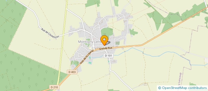 localisation de l'entreprise TIJELYS  MONTIGNY-LENCOUP