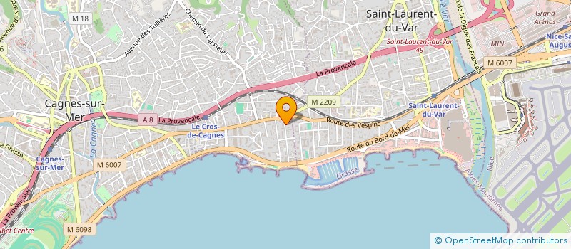 localisation de l'entreprise TIJO & CO à CAGNES-SUR-MER