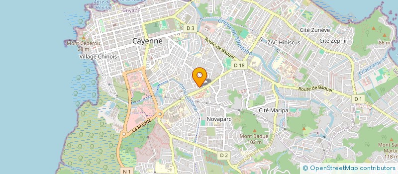 localisation de l'entreprise TIJO MONSTER S GRILL  CAYENNE