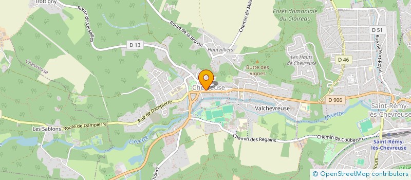 localisation de l'entreprise TIJO SARL  CHEVREUSE