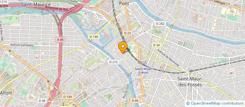 localisation de l'entreprise TIJOU ARCHITECTE  SAINT-MAUR-DES-FOSSES