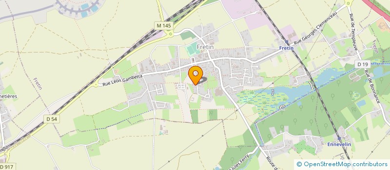 localisation de l'entreprise TIK BAT à FRETIN