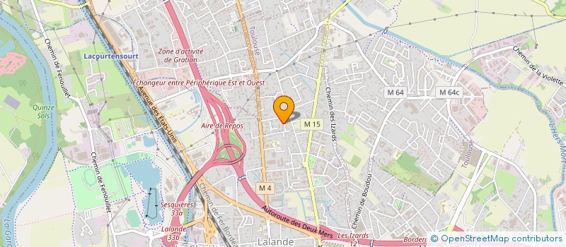 localisation de l'entreprise TIK-TAK EXPRESS à TOULOUSE