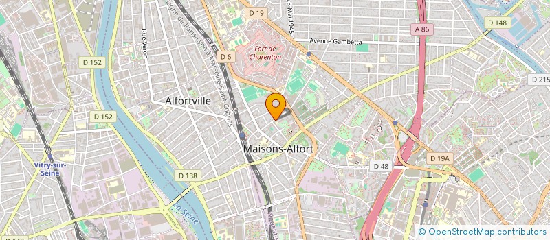 localisation de l'entreprise TIK TAK PATRIMOINE à MAISONS-ALFORT