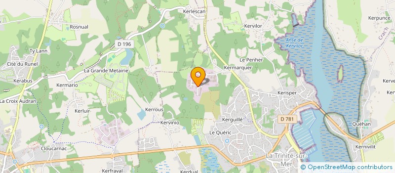 localisation de l'entreprise TIKA  LA TRINITE-SUR-MER