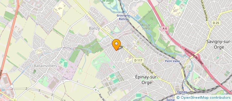 localisation de l'entreprise TIKA  EPINAY-SUR-ORGE