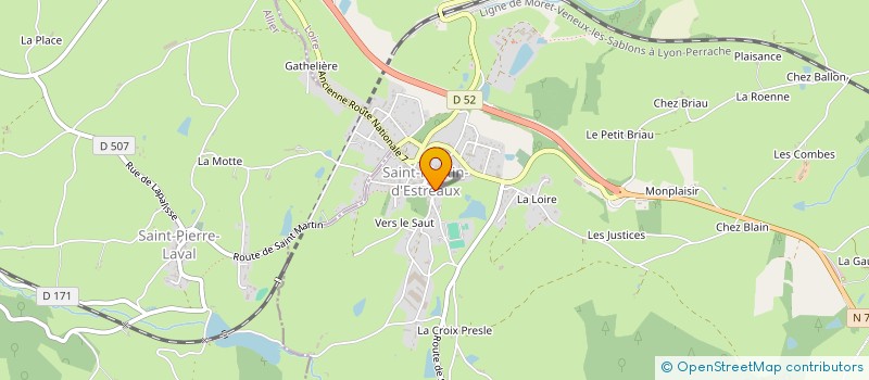 localisation de l'entreprise TIKA COMPAGNIE  SAINT-MARTIN-D'ESTREAUX