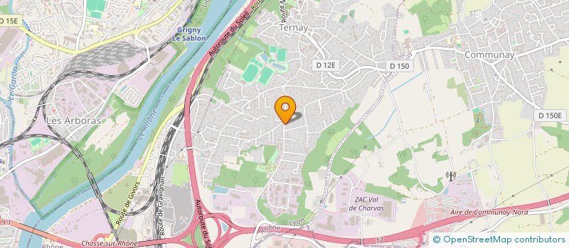 localisation de l'entreprise TIKALYS PROPRETE & SERVICES  TERNAY