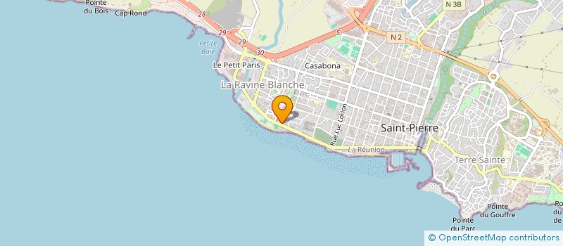 localisation de l'entreprise TIKAVBAR à SAINT-PIERRE