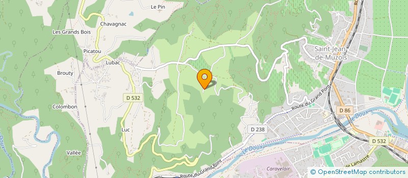 localisation de l'entreprise TIKAZELA PAYET à SAINT-JEAN-DE-MUZOLS