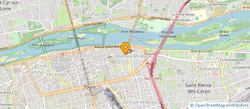 localisation de l'entreprise TIKEAU à TOURS
