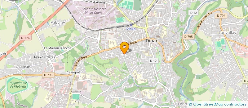 localisation de l'entreprise TIKECAT  DINAN