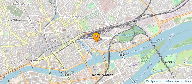 localisation de l'entreprise TIKEDEN à NANTES