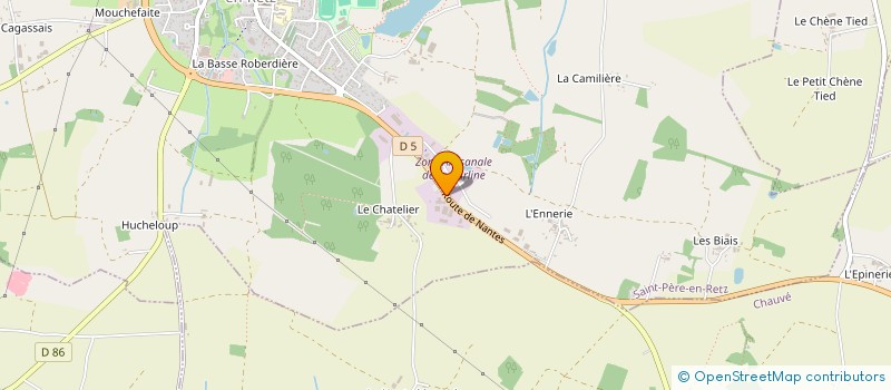localisation de l'entreprise TIKERCOUET à SAINT-PERE-EN-RETZ