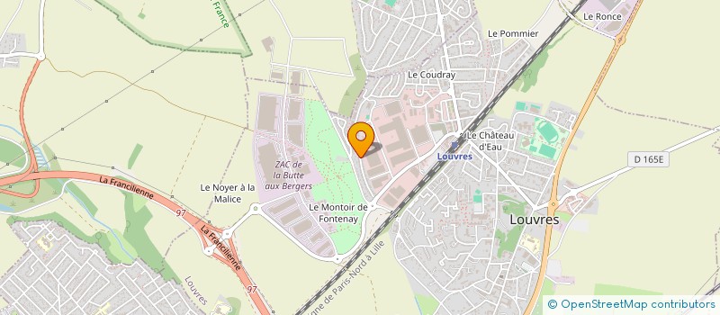 localisation de l'entreprise TIKHERBATINE  LOUVRES